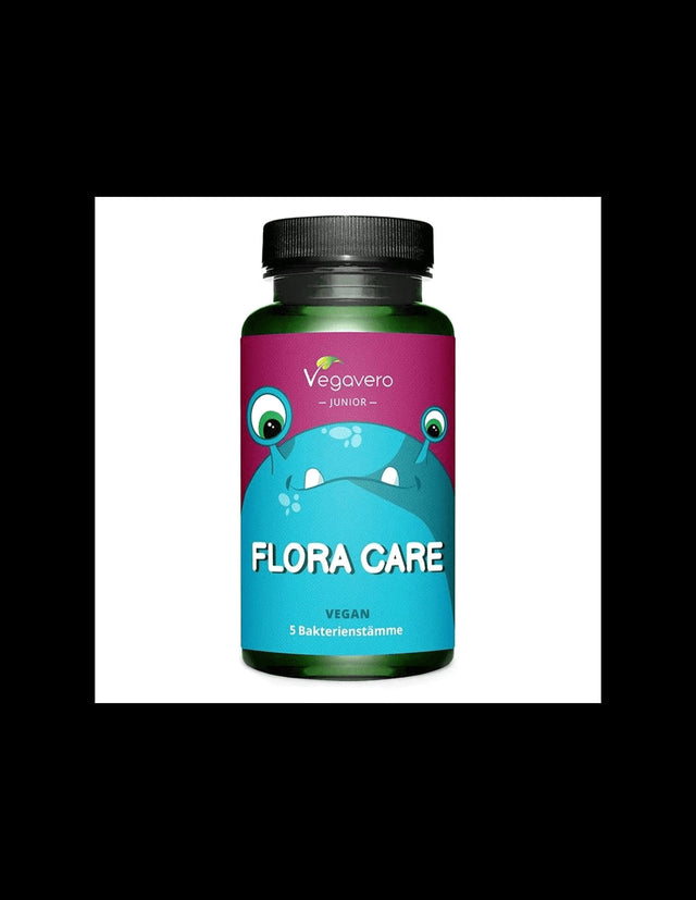 Пробиотици за деца - Flora Care Junior, 75 g прах Vegavero - Feel You