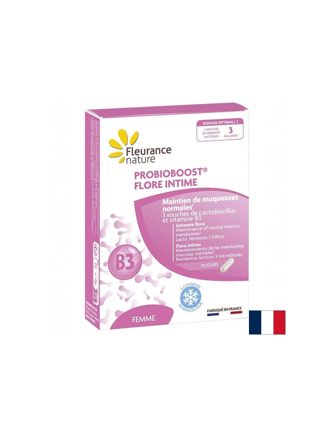 Probiotikum pro dobrou intimní flora probiboost, 30 kapsle Fley Prunence Nature