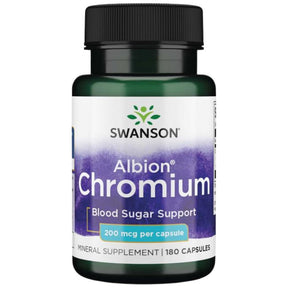 Albion Chelated Chromium 200 mcg 180 capsules - Nutra Best Europe