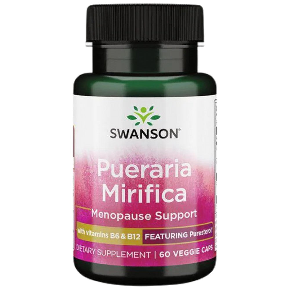 Pueraria Mirifica - Puresterol® | With Vitamin B6 & B -12 - 60 capsules