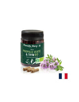 Propolis Verte & Thyme bio / Green propolis and thyme Organic, 60 capsules Famille Mary
