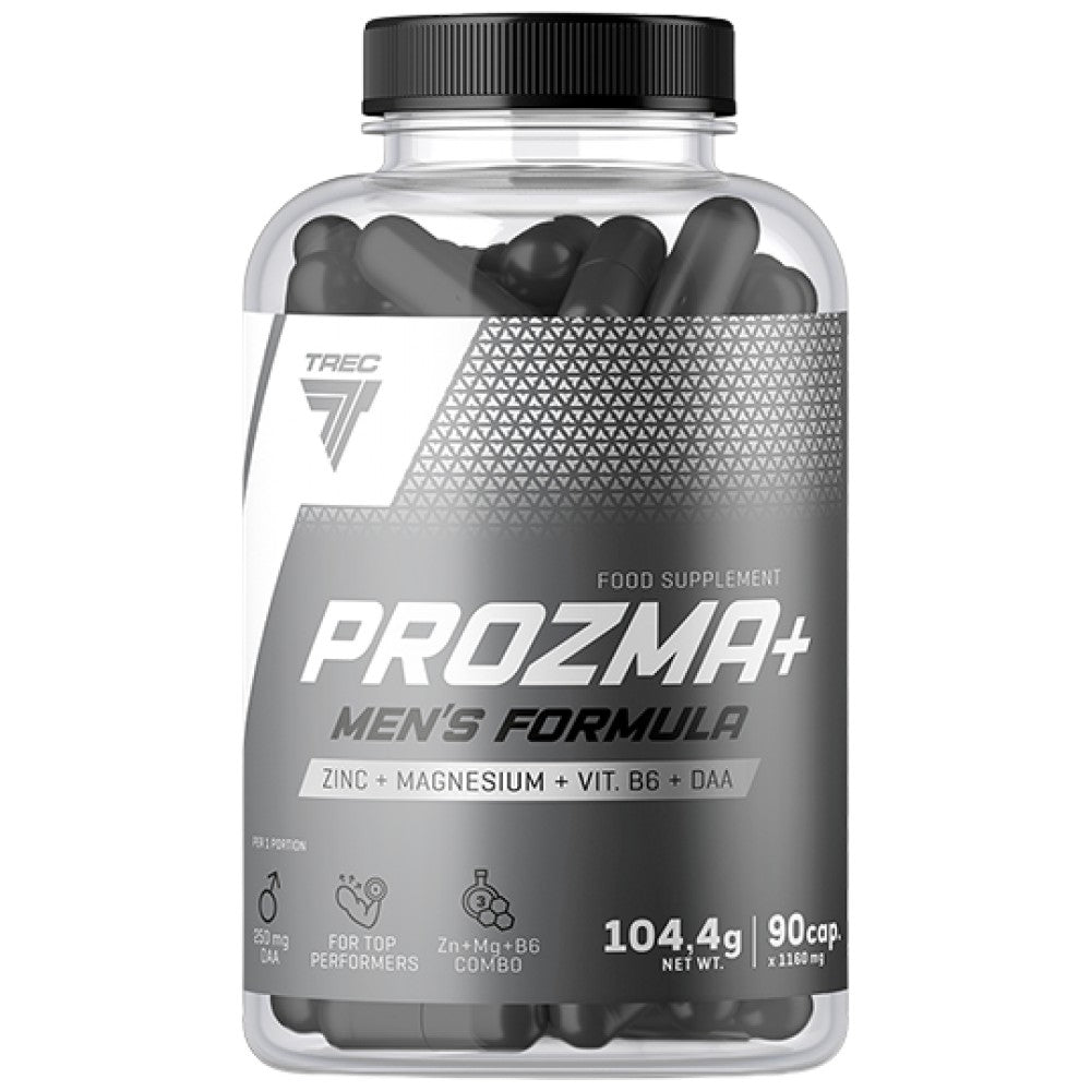 „Prozma+ Men's Formula“ | ZMA + D -Aparto rūgštis - 90 kapsulės