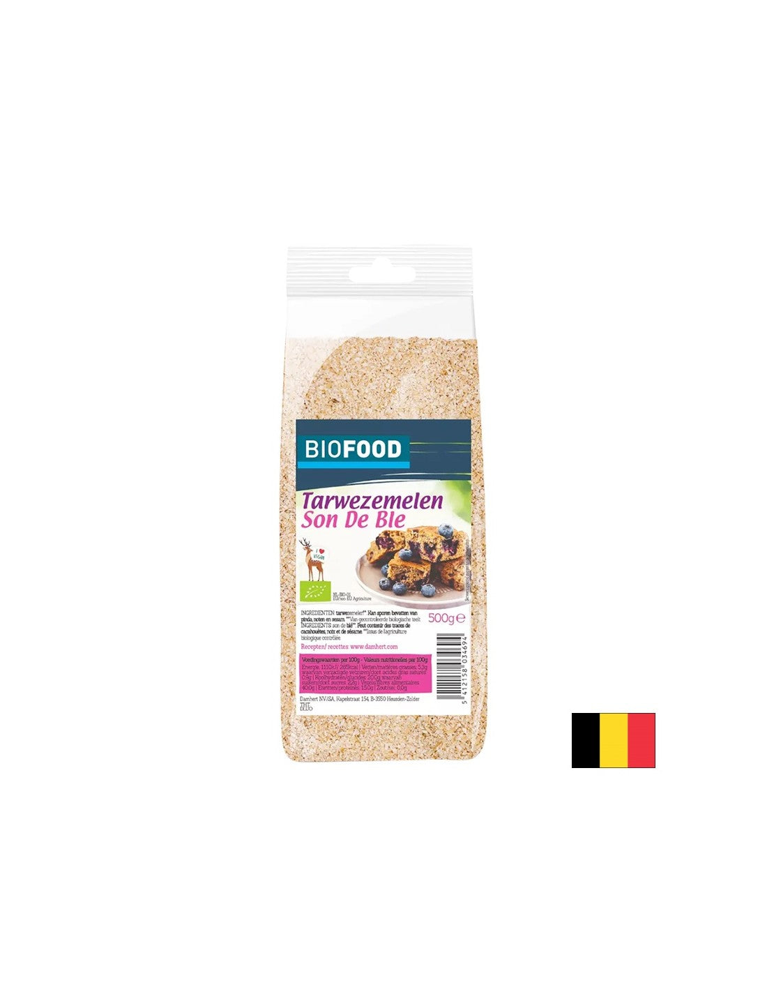 Wheat bran, ORGANIC, 200 g