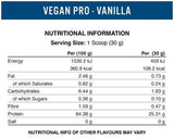 Vegan -Pro - Plant Based Protein Blend - 450 grams