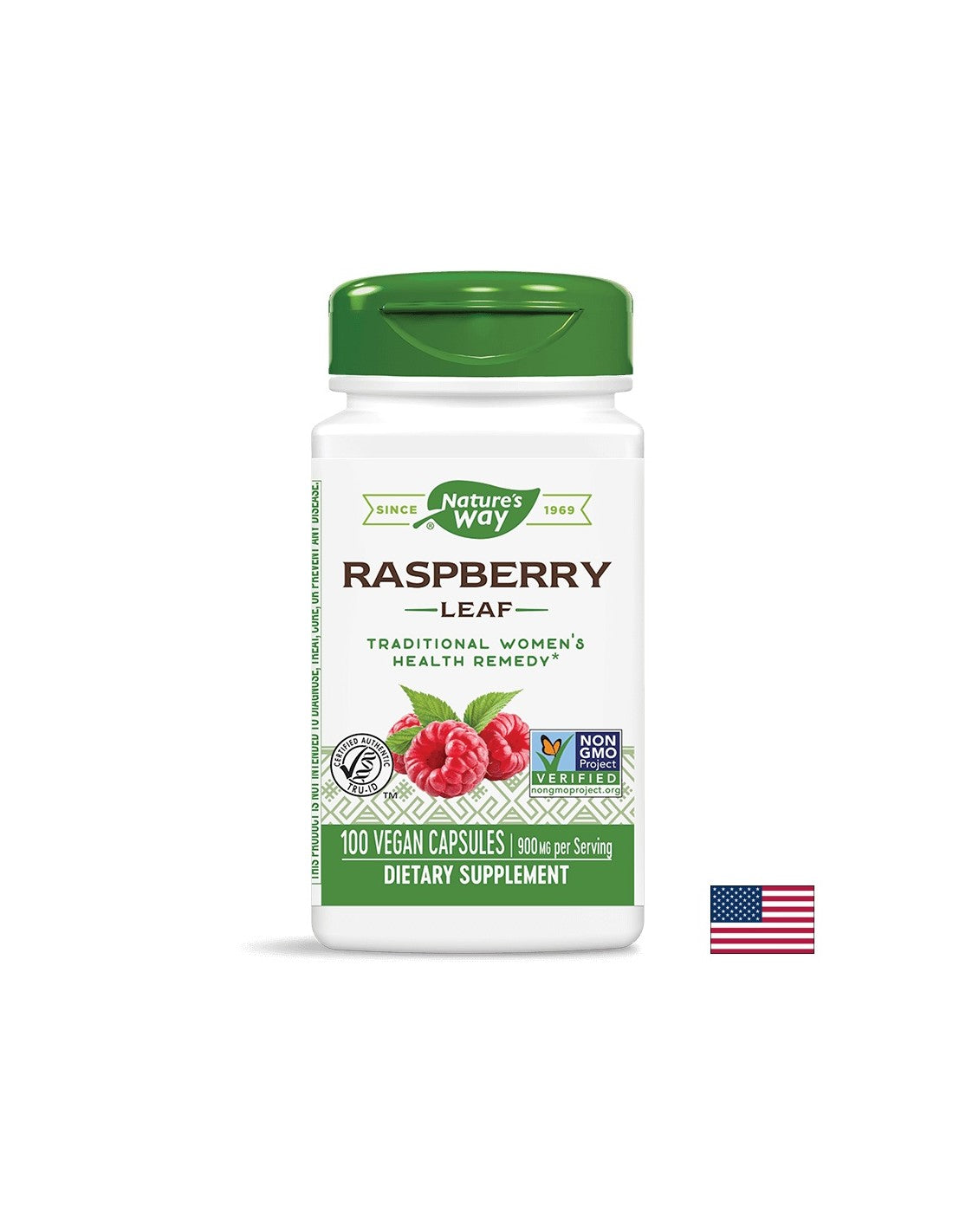 Red Raspberry 450 mg - 100 capsules