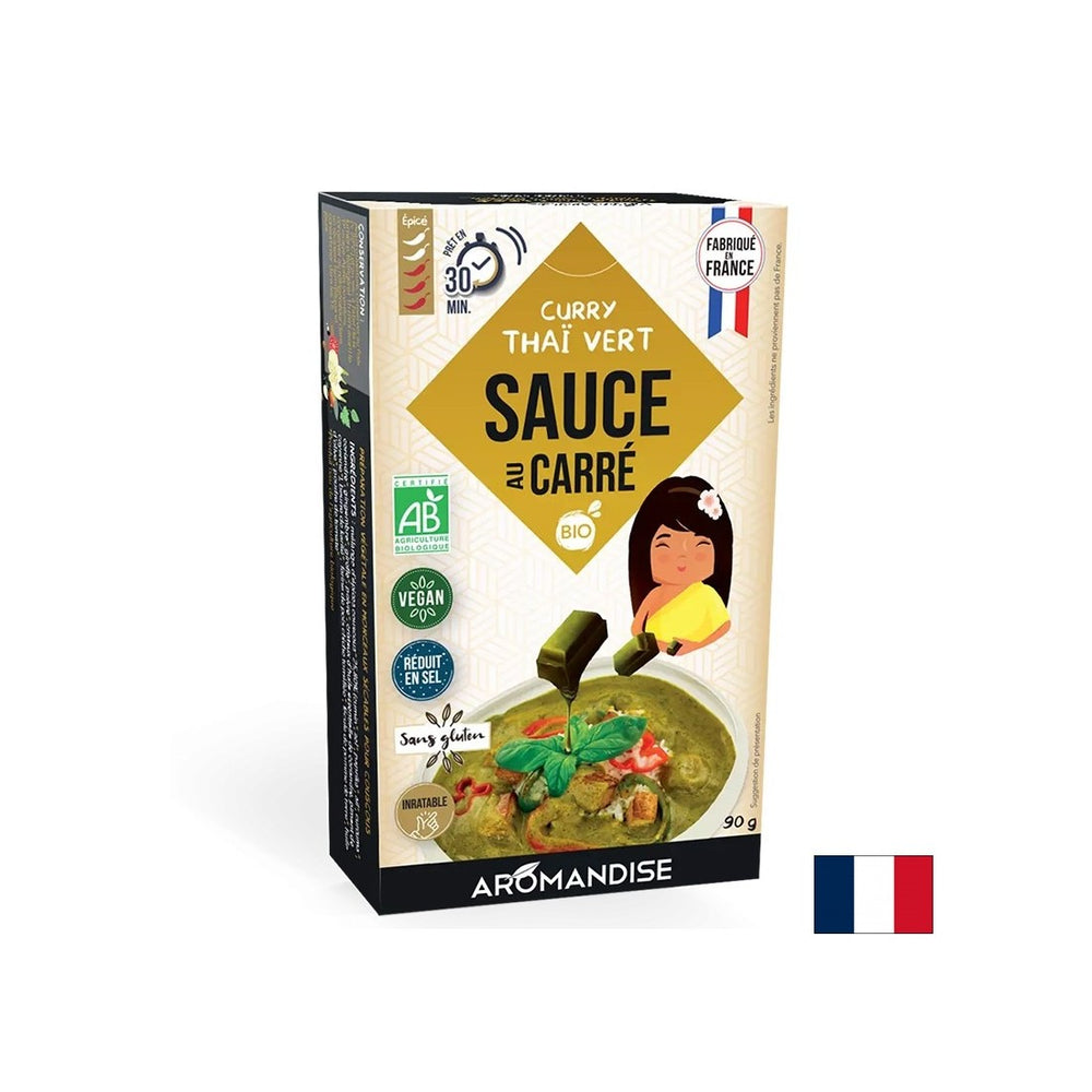 Spicy bouillon cubes – Thai curry sauce, 90 g