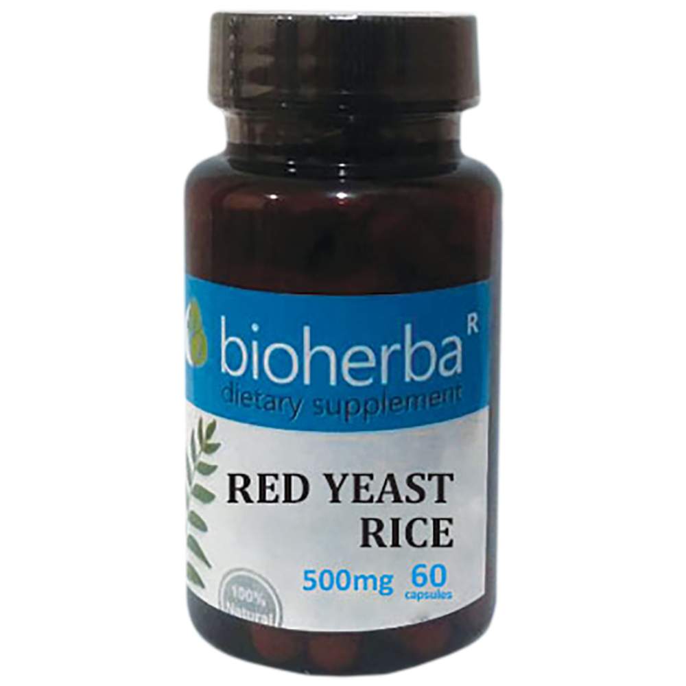 Red Yeast Rice 500 mg - 60 капсули