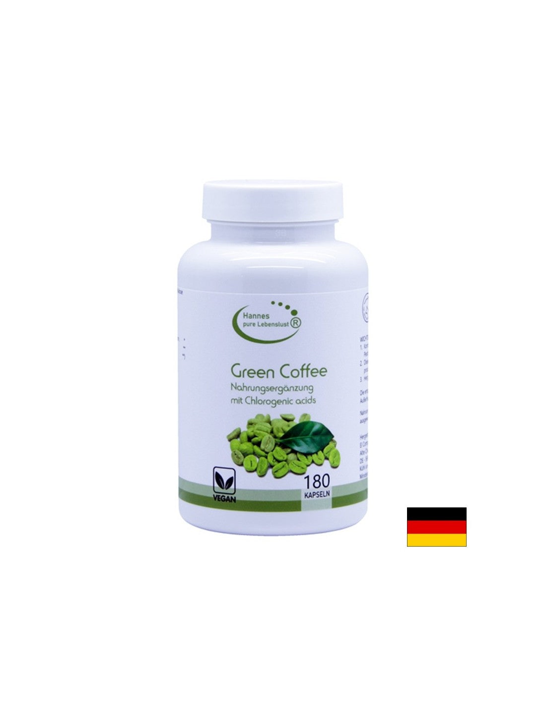 Gewichtsreduzierung - grüner Kaffee, 180 Tabletten
