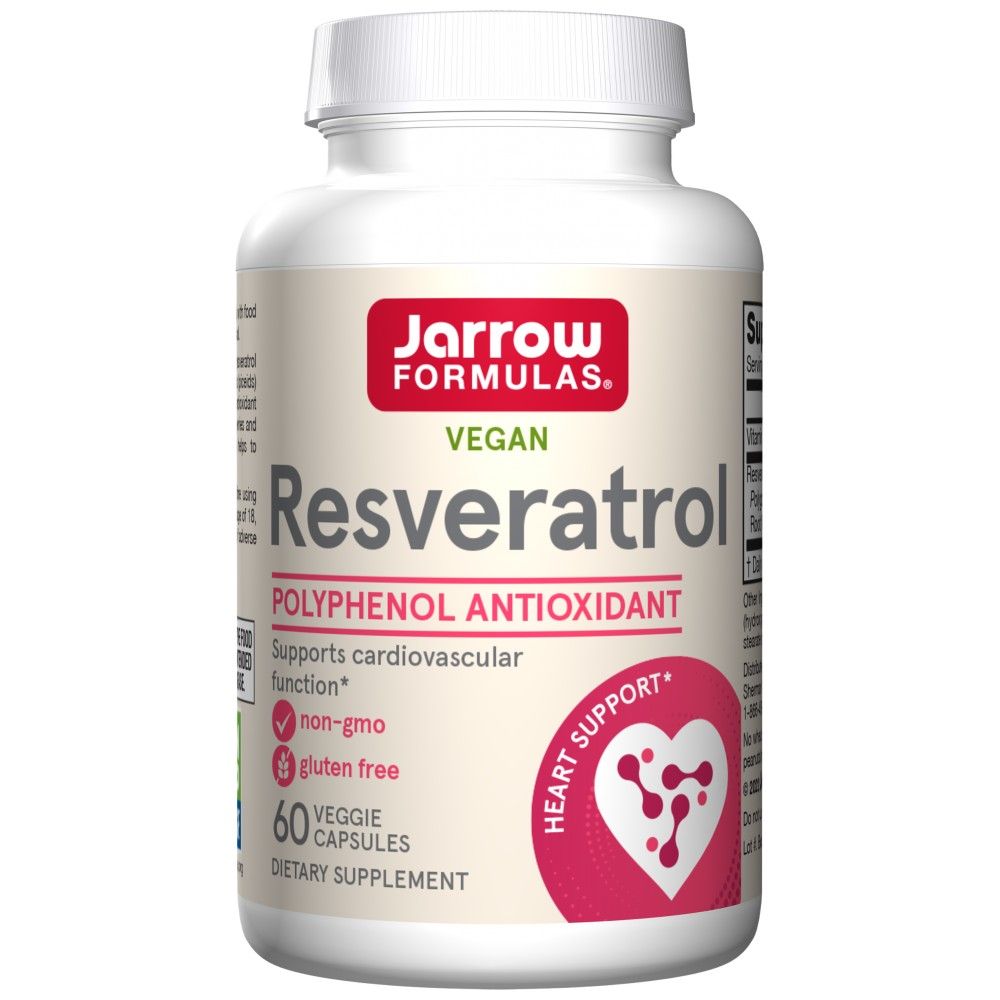 Resveratrol 100 mg - 60 kapsulės