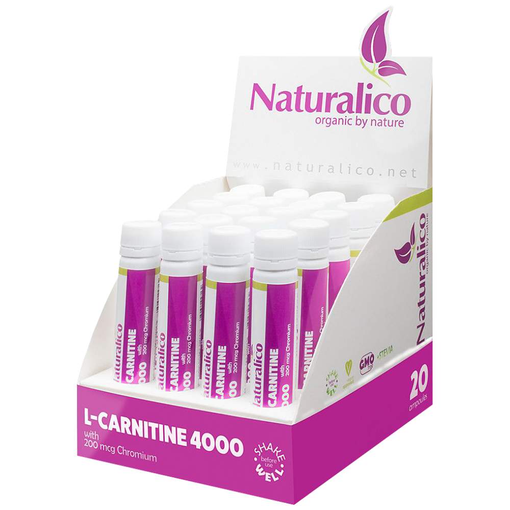 L-Carnitine Liquid 4000 Shot - 20 x 25 мл