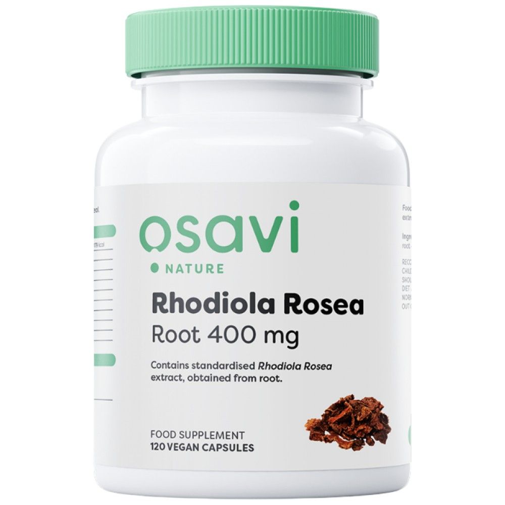 Rhodiola rosea raíz 400 mg - 120 cápsulas