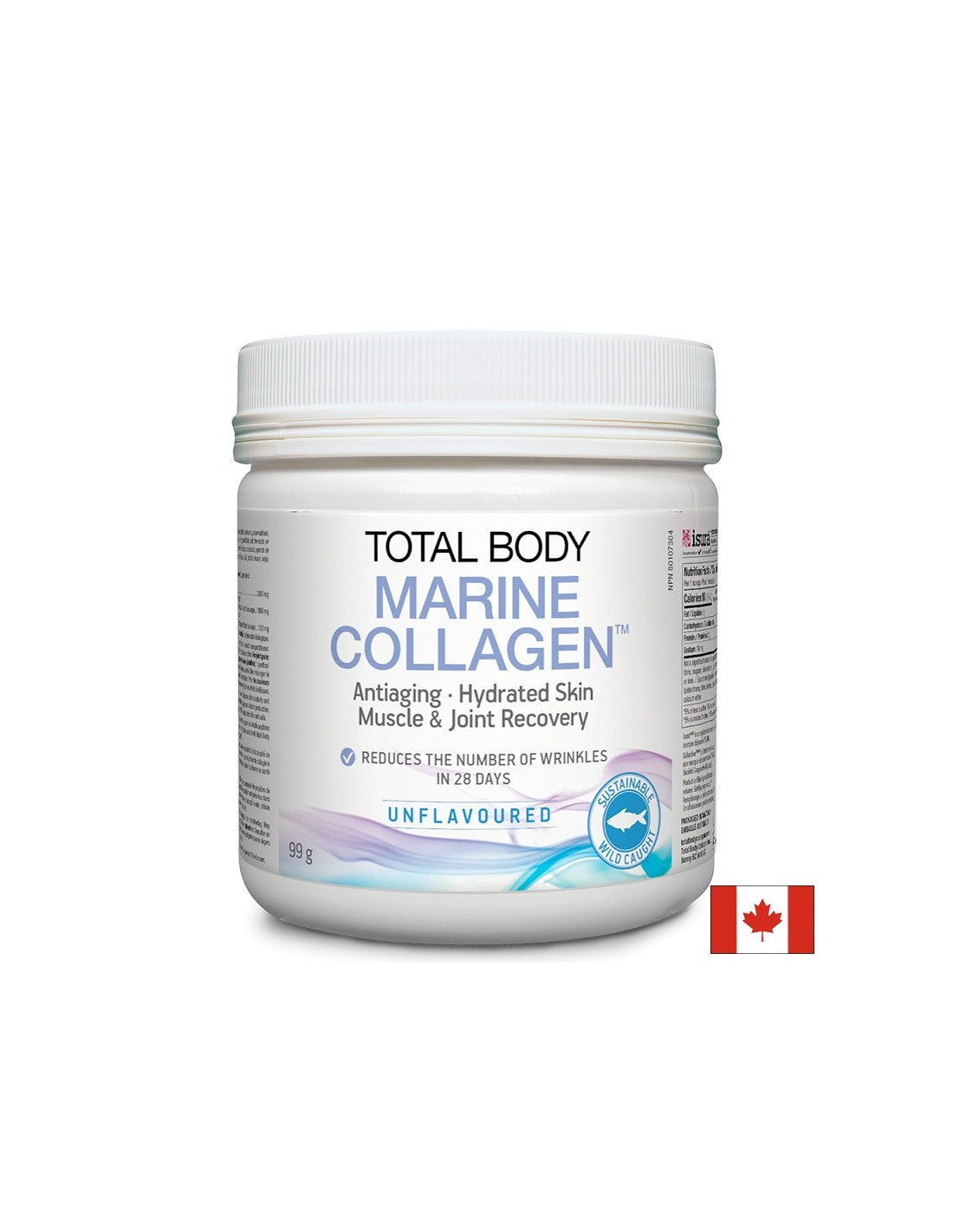 Rybí kolagen v prášku - Total Body Collagen™, 99 g <tc>Natural Factors</tc>