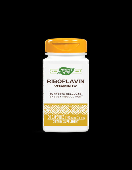 Vitamin B2 100 mg (Riboflavin) - 100 капсули - Feel You