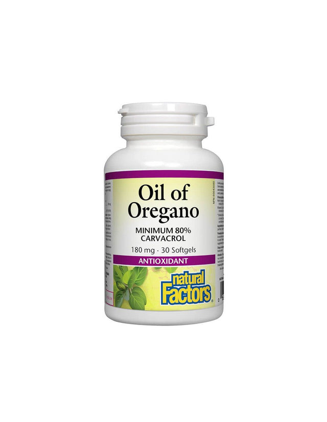 Oil of Oregano Organic 180 mg - 30 Гел капсули - Feel You