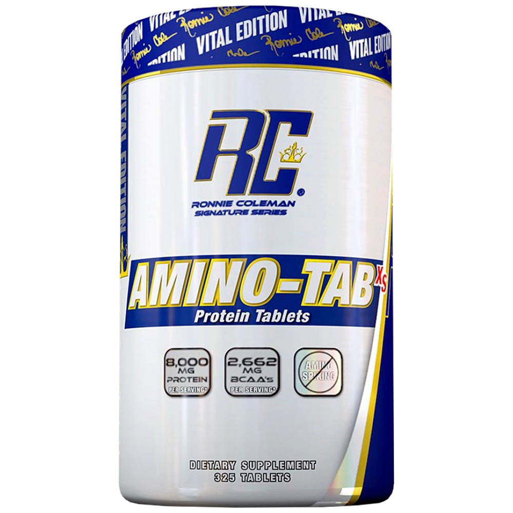 Tabletas amino-tab xs / proteínas 325 tabletas