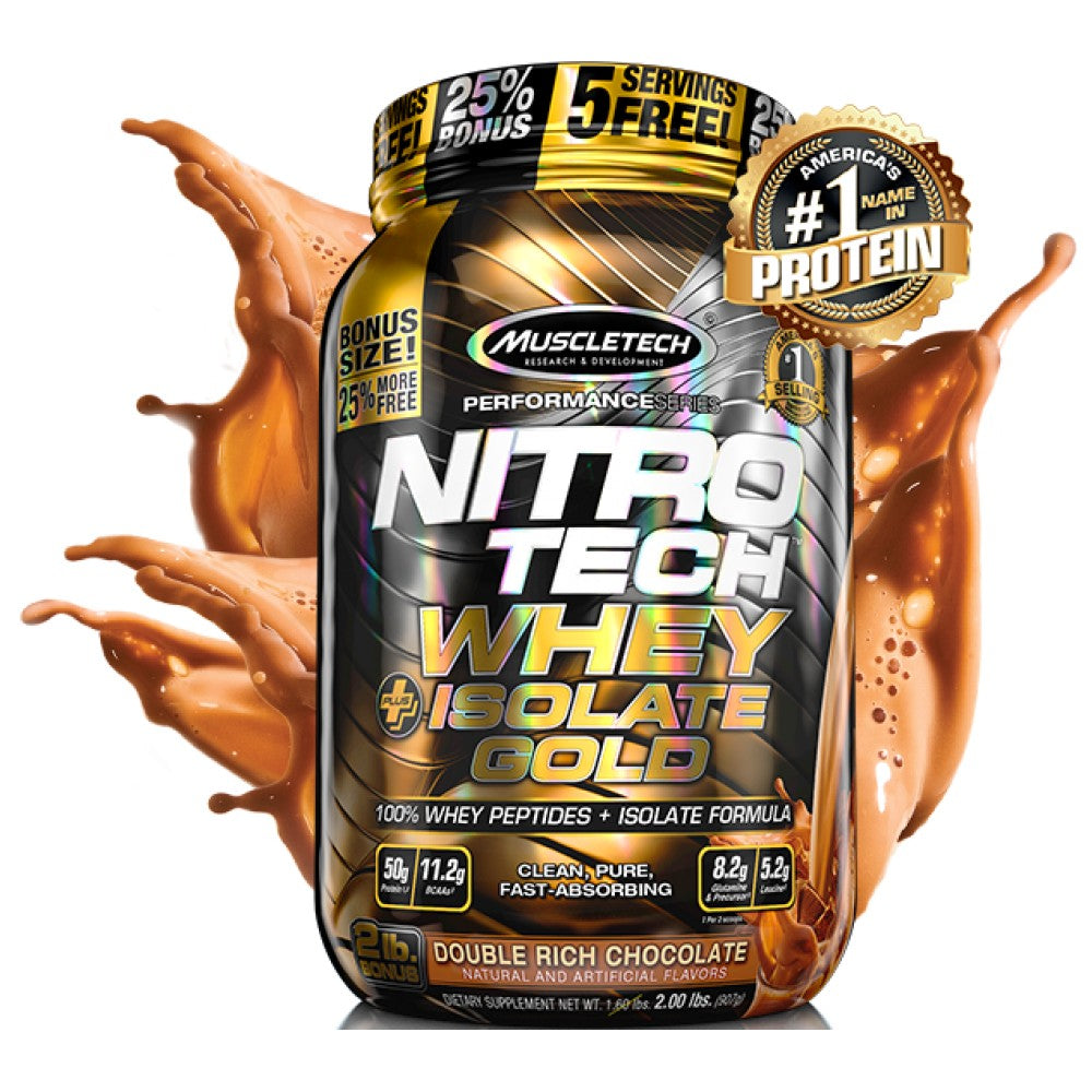 Nitro Tech / Whey + Isolate Gold 907 grams