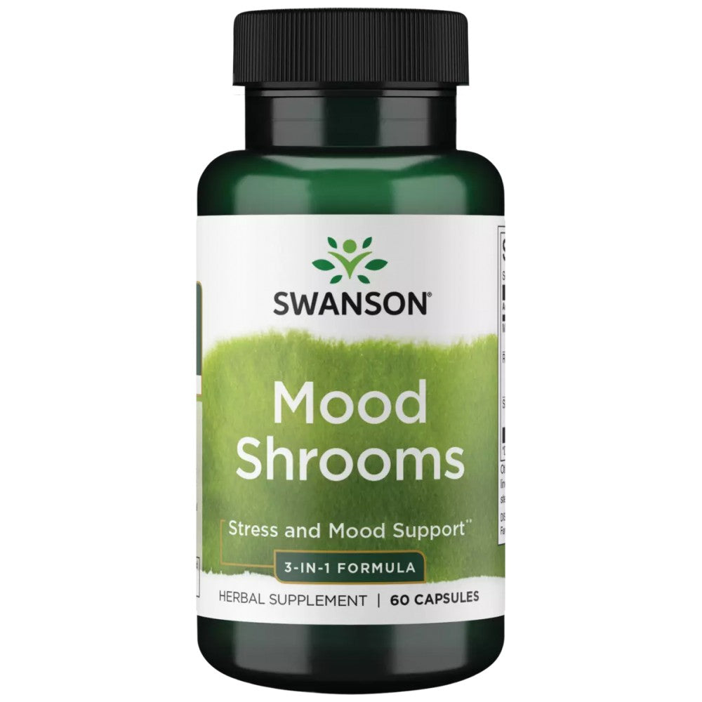 Mood Shrooms | Maitake, Reishi, Shiitake 60 капсули