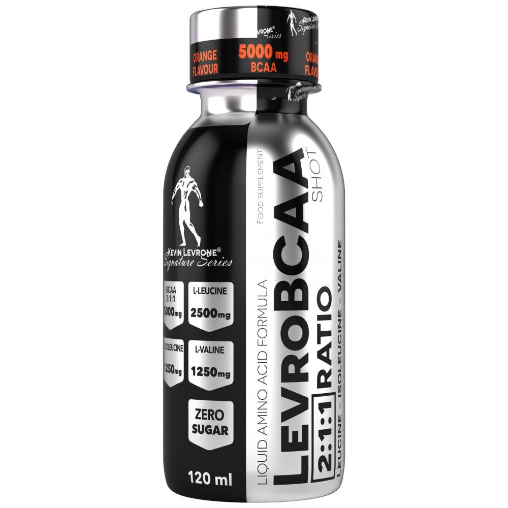 LevRobcaa Shot / 5000 mg BCAA s nulovým cukrem - 120 ml