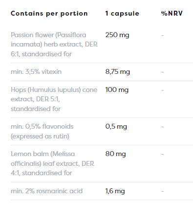 Aide au sommeil à base de plantes - 60 capsules