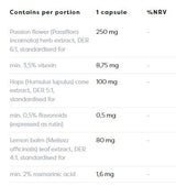 Supporto per il sonno delle erbe - 60 capsule