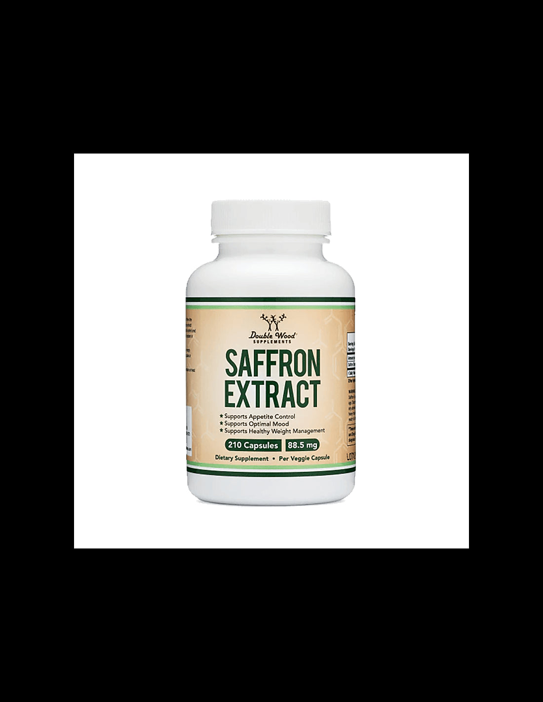 Saffron Extract/ Екстракт от шафран, 210 капсули Double Wood - Feel You