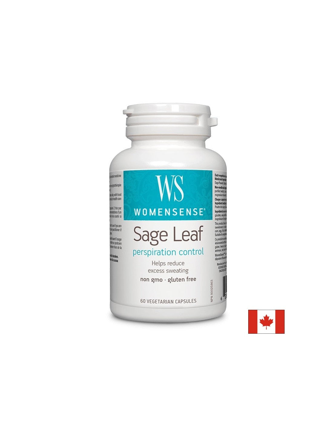 Sage Leaf 350 mg - 60 capsules