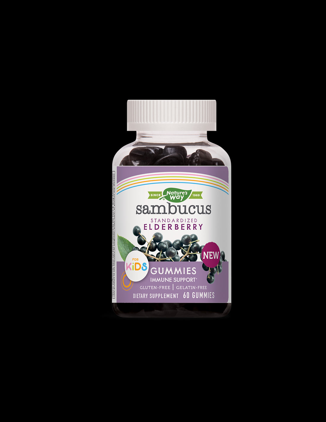 Sambucus For Kids 25 mg - 60 желирани бонбони - Feel You