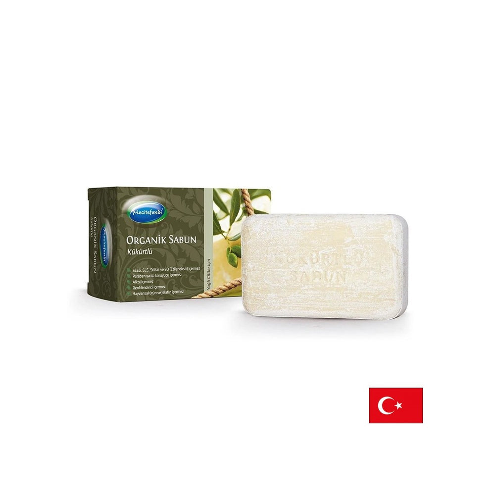 Olio d'oliva e sapone di zolfo - per pelle grassa, soggetta all'acne, 125 g