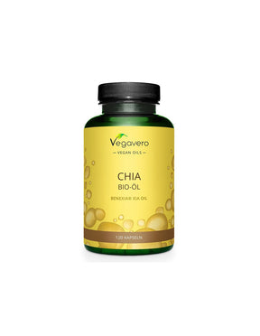 Cardiovascular, immune and endocrine system - Bio Chia Oil, 120 capsules - Nutra Best Europe