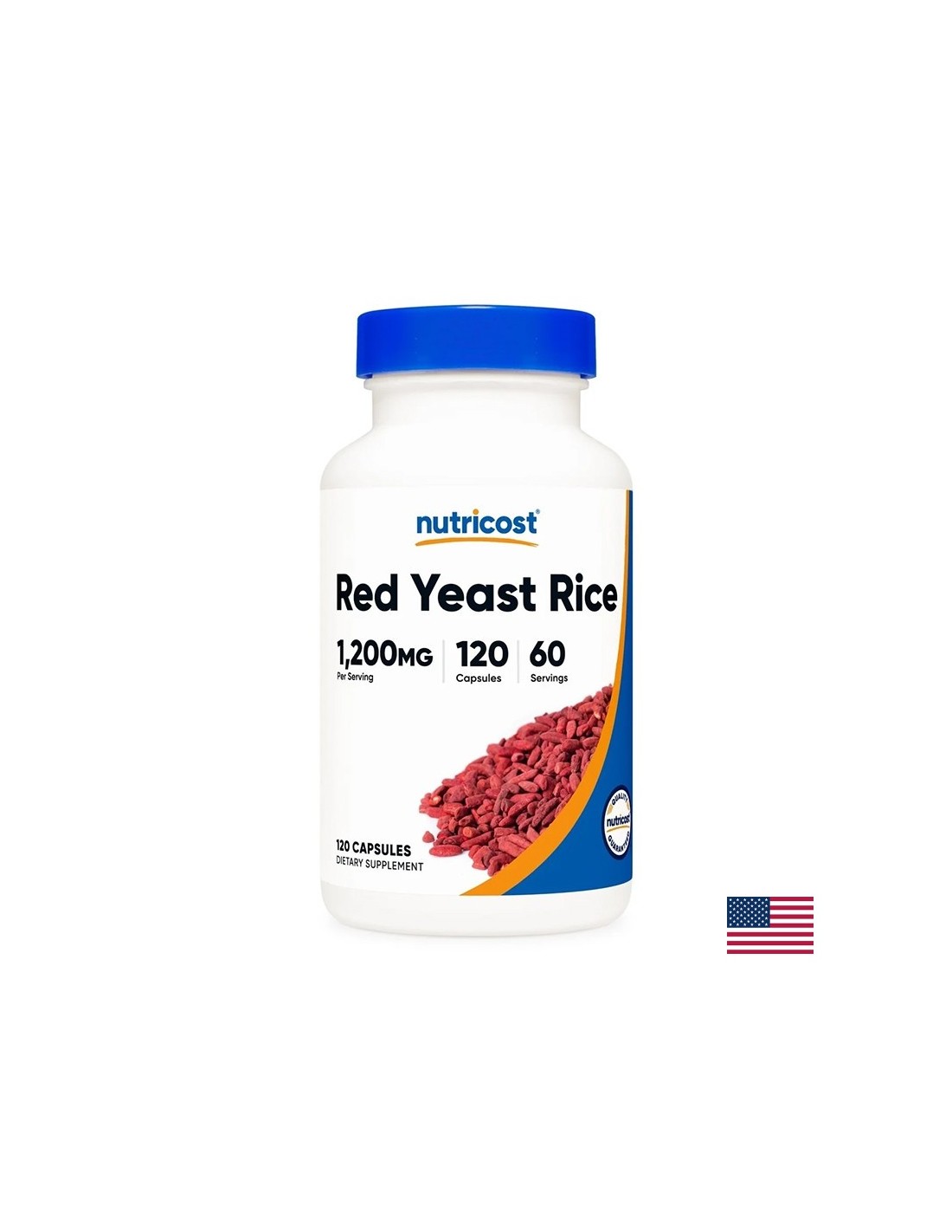 Cardiovascular system - Red rice, 120 capsules