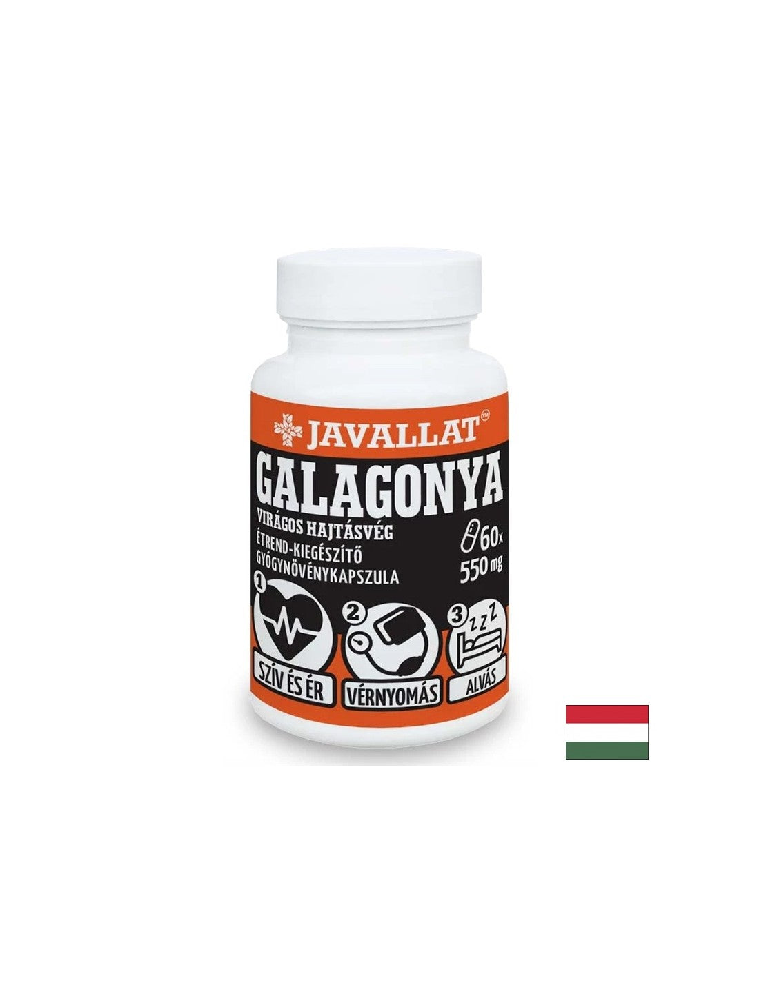 Kardiovaskulární systém - hloh (list a květina), 550 mg x 60 tobolek