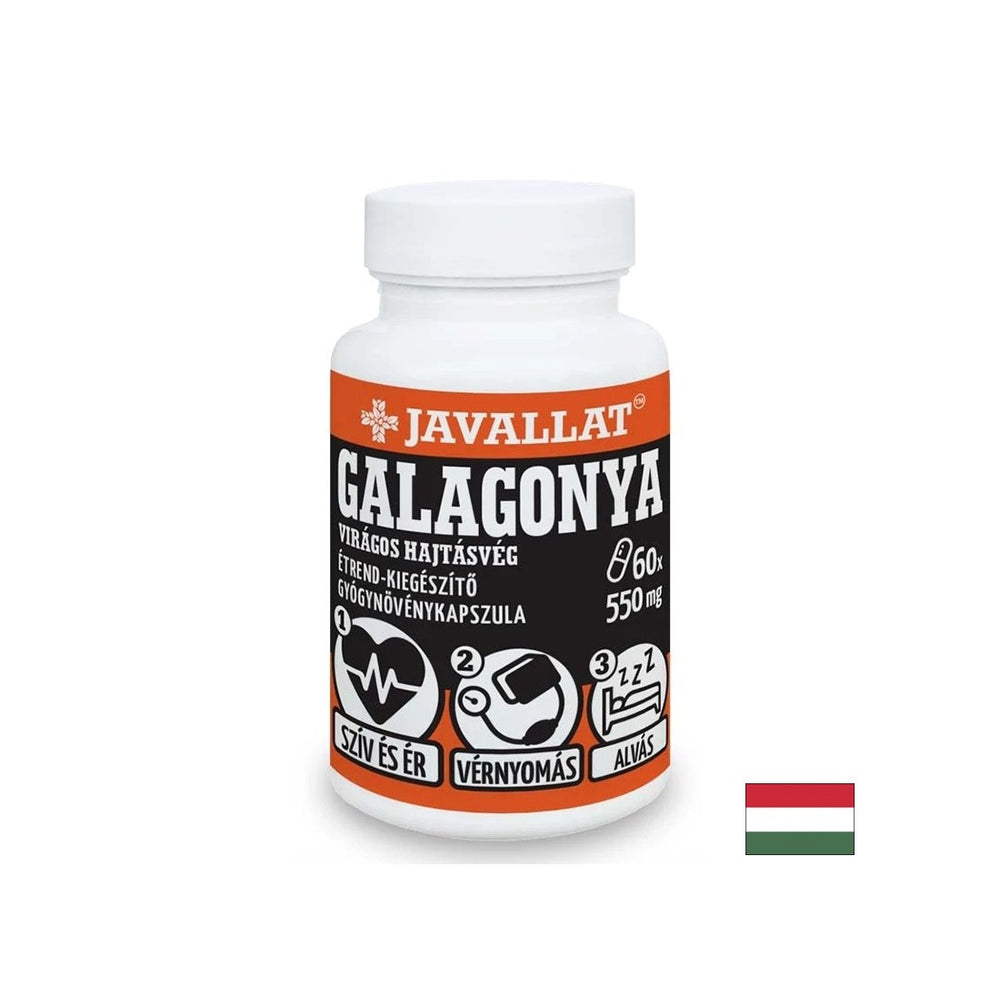 Kardiovaskulární systém - hloh (list a květina), 550 mg x 60 tobolek