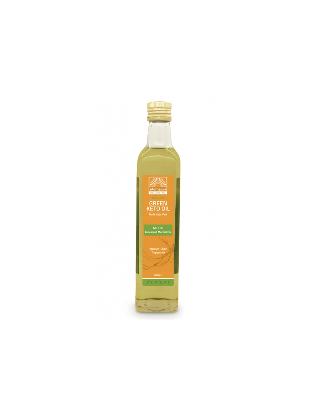 Сърдечно съдова система - Масло Green Keto Oil - MCT, Авокадо и Макадамия, 500 ml Mattisson Healthstyle - Feel You