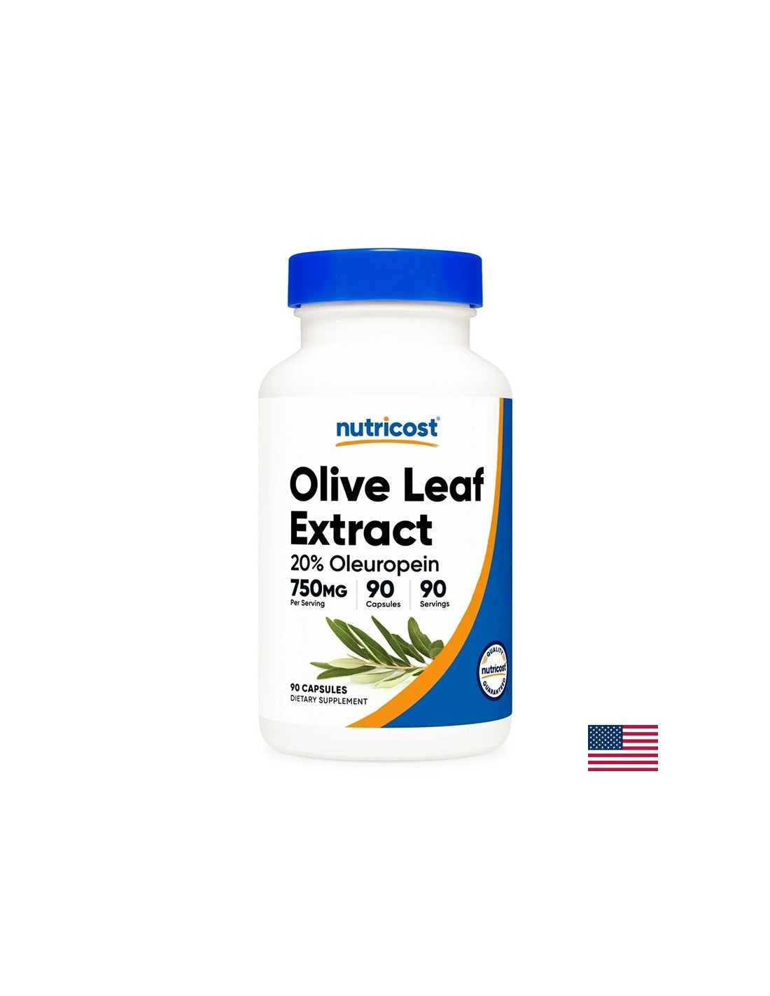 Heart health and immunity - Olive (leaf), 750 mg x 90 capsules