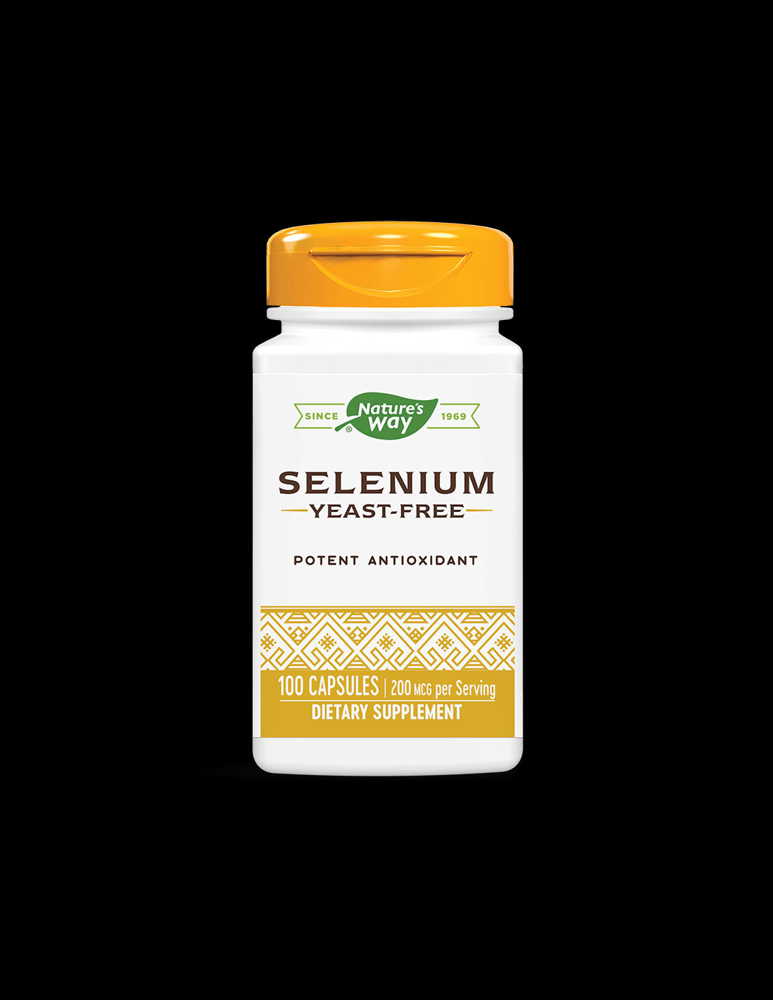 Селен - Selenium 200 mcg, 100 капсули Nature’s Way - Feel You