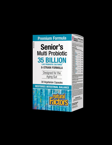 Senior’s Multi Probiotic | 35 Billion Live Cultures, 8 Strains - 30 капсули - Feel You