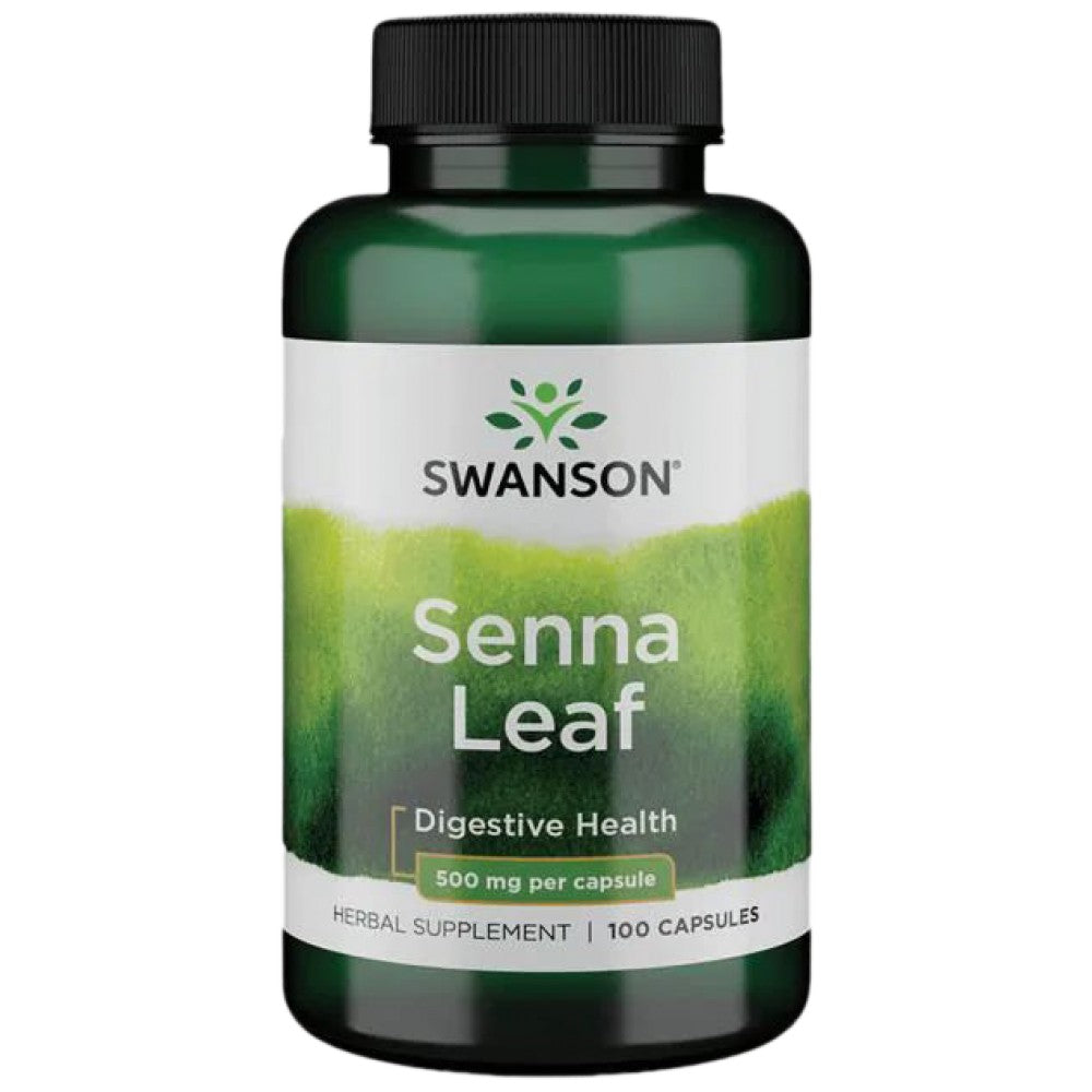 Senna Leaf 500 mg - 100 capsules