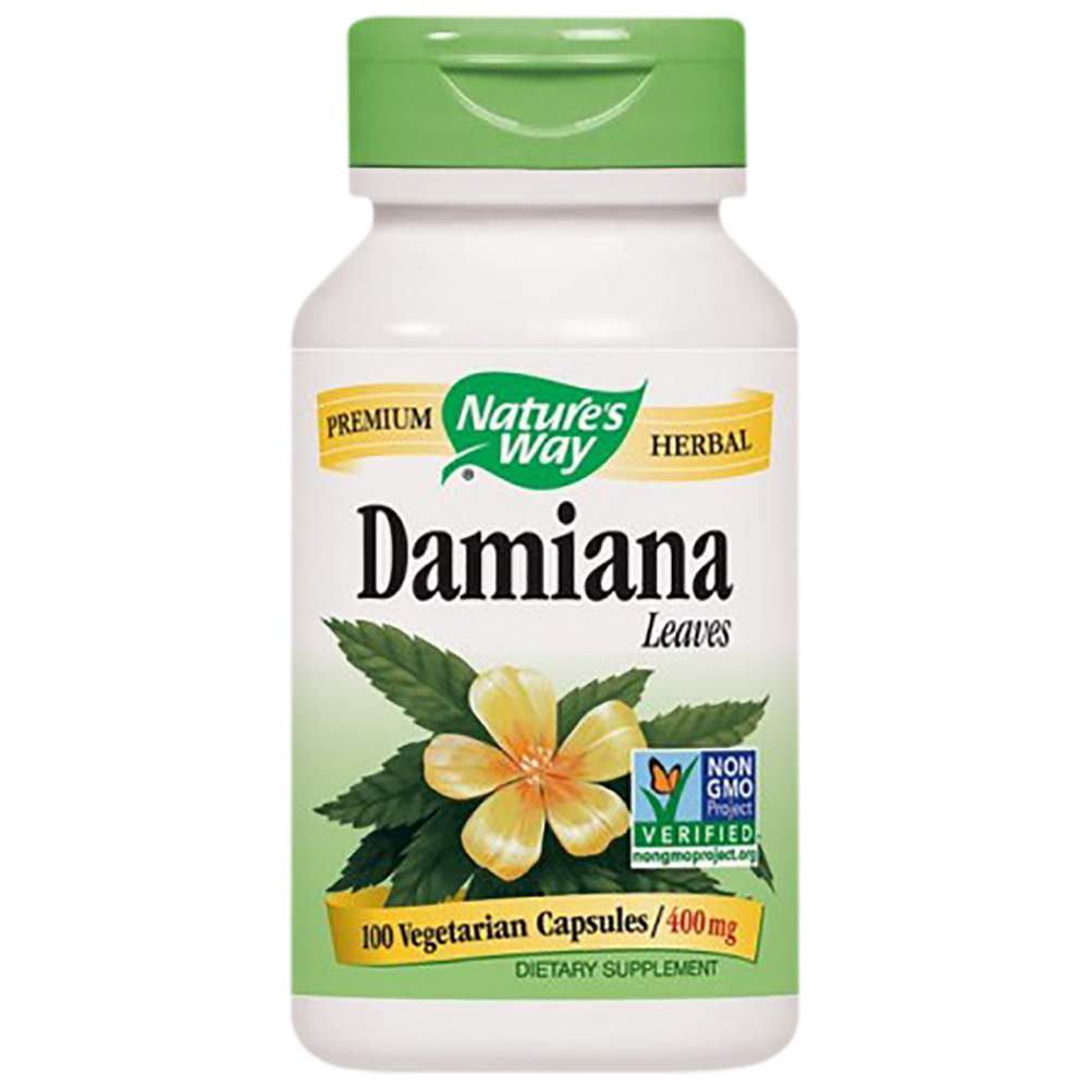 Damiana Leaves - 100 capsules