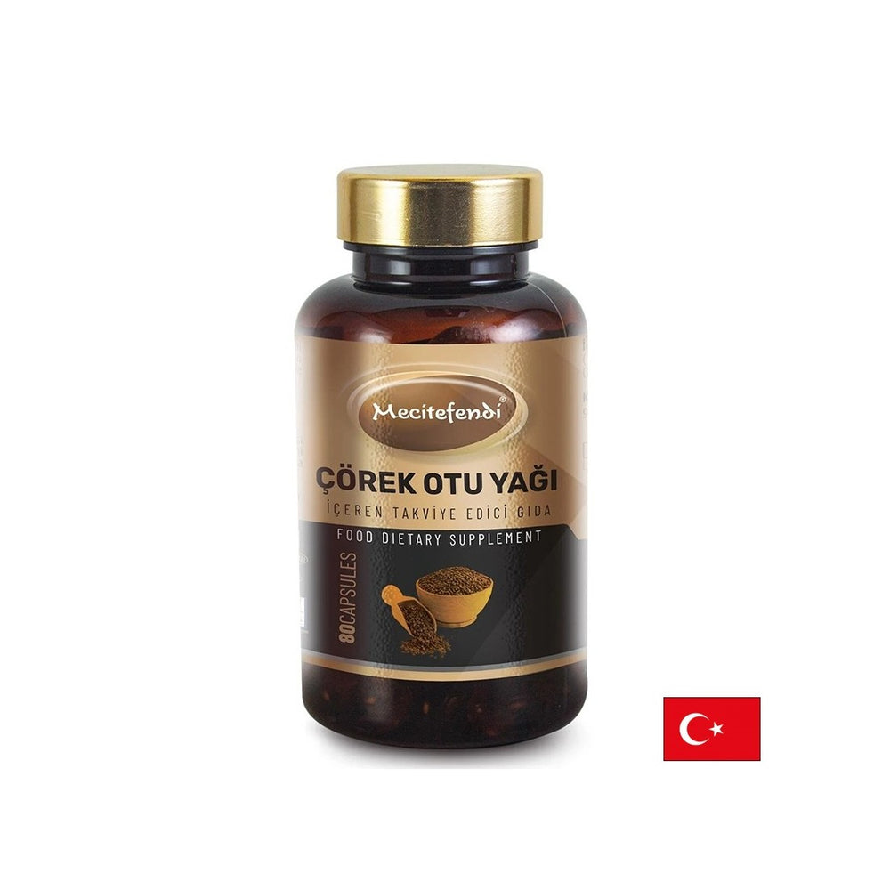 Crni kumin (ulje sjemena) - imunitet i respiratorni sustav, 1000 mg, 80 kapsula za 40 dana unosa
