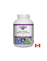 Super Strength Blueberry Concentrate 36: 1 500 mg - 180 gelcapsules