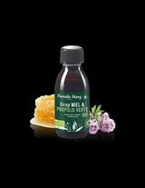 Sirop Miel & Propolis Verte Bio / Сироп с Пчелен мед и Зелен прополис органик, 150 ml Famille Mary - Feel You