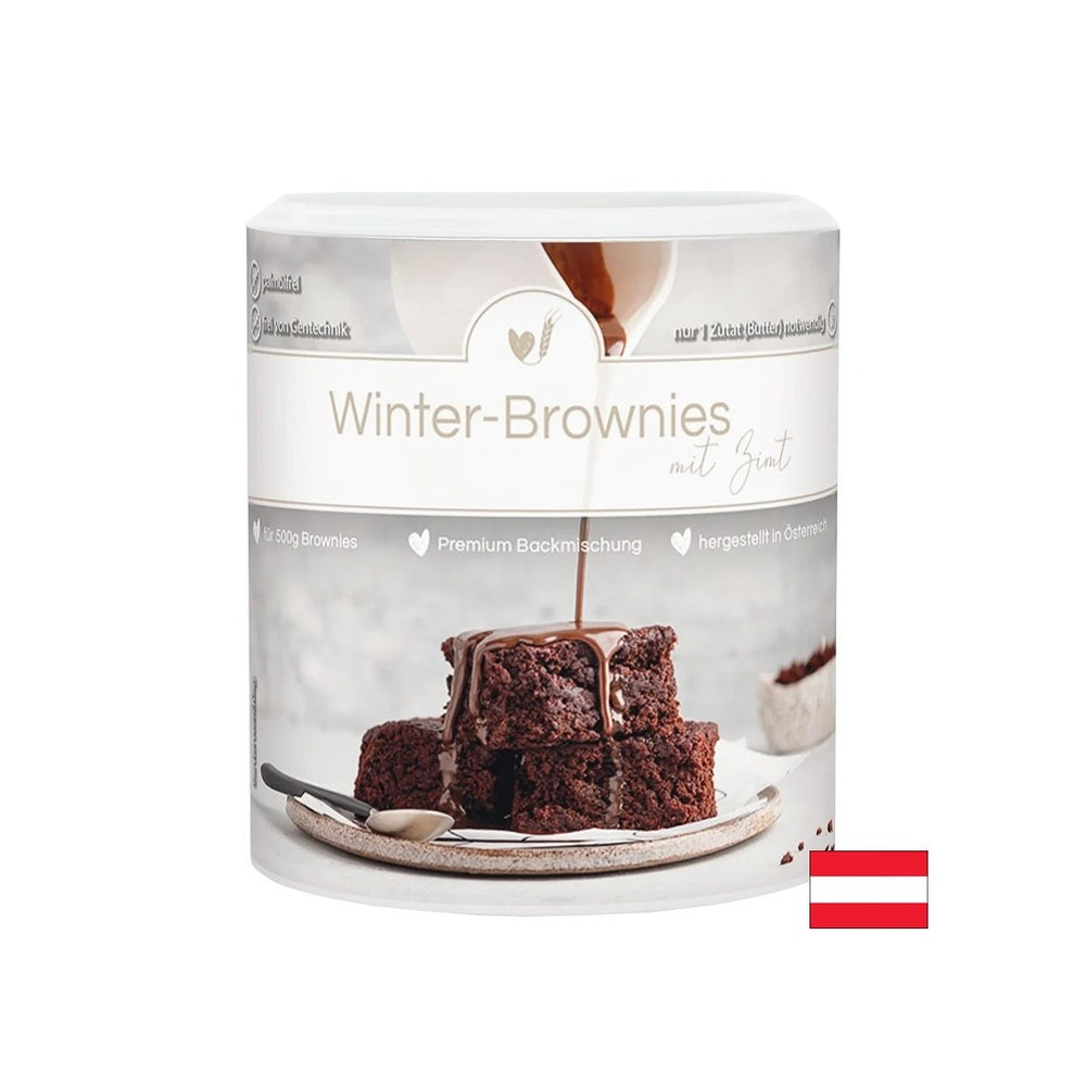 Mix di cottura brownie invernale con cannella, 358 g