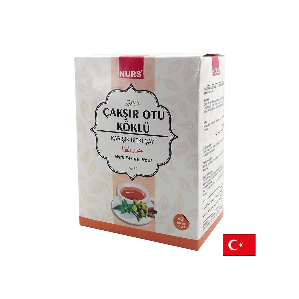 Mixed herbal tea with ferula root - energy and male potency, 42 filter bags
