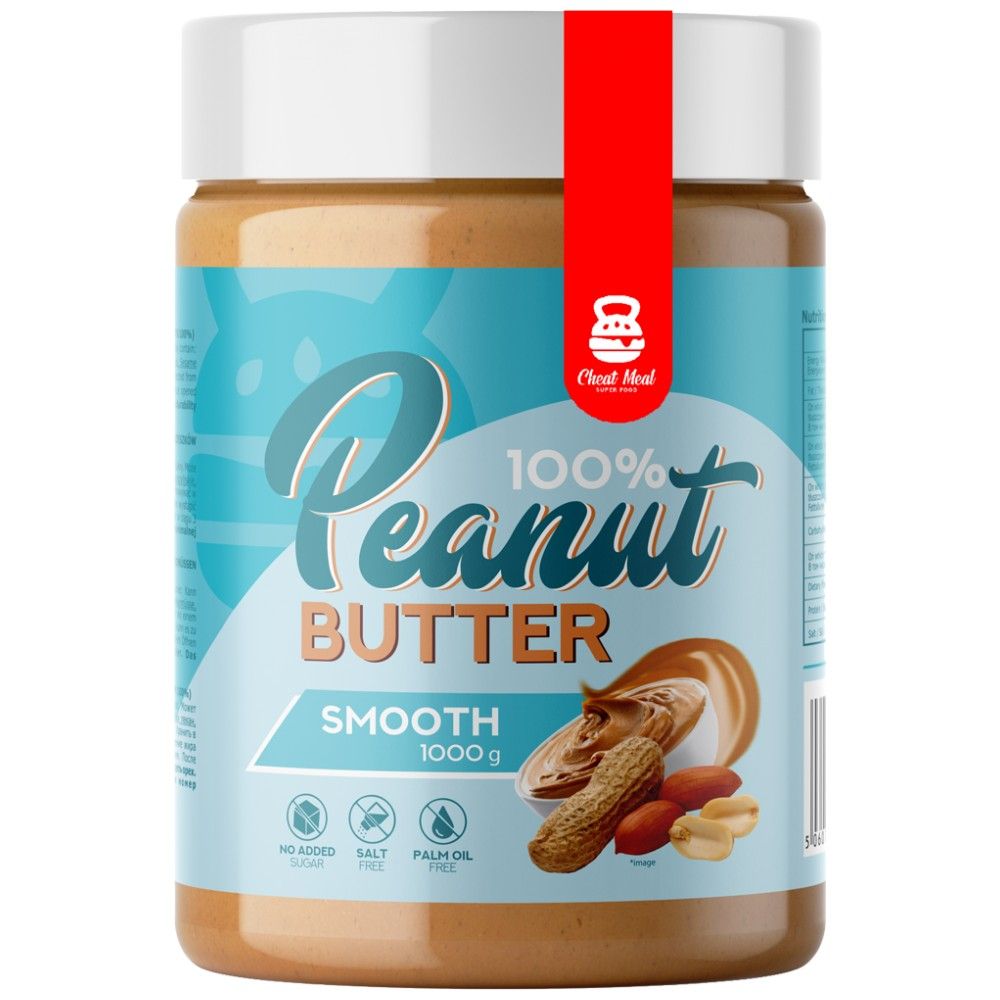 100% Peanut Butter / Smooth - 1000 grams