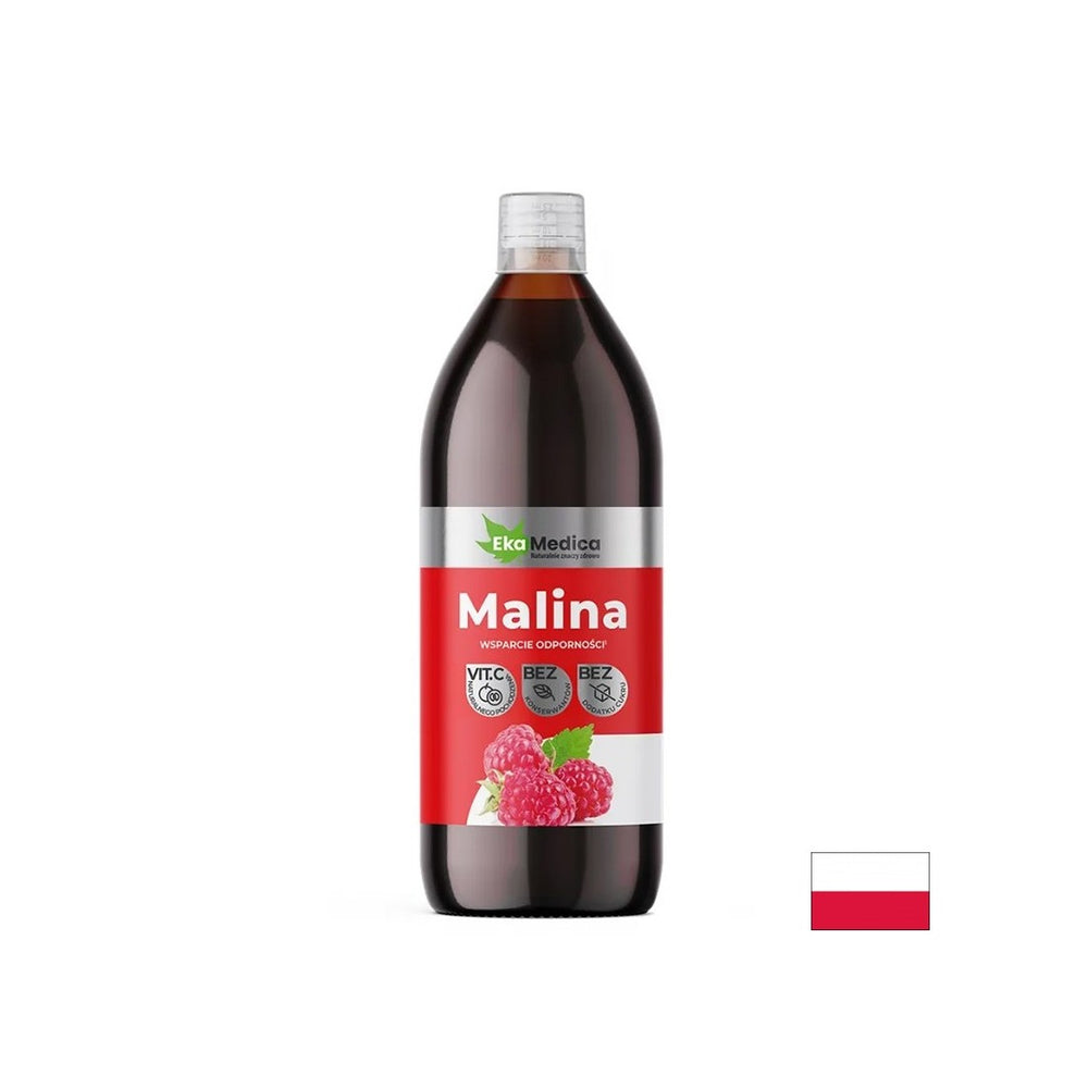Malinski sok (obogaten s Camu Camu) - močna imunost, 500 ml