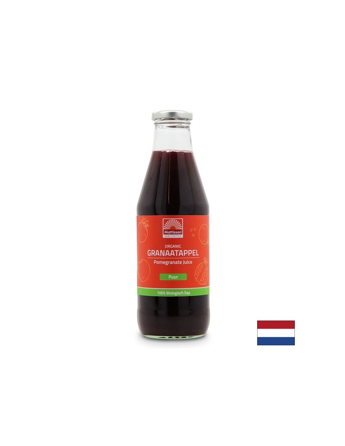Zumo de granada bio, 750 ml <tc>Mattisson Healthstyle</tc>