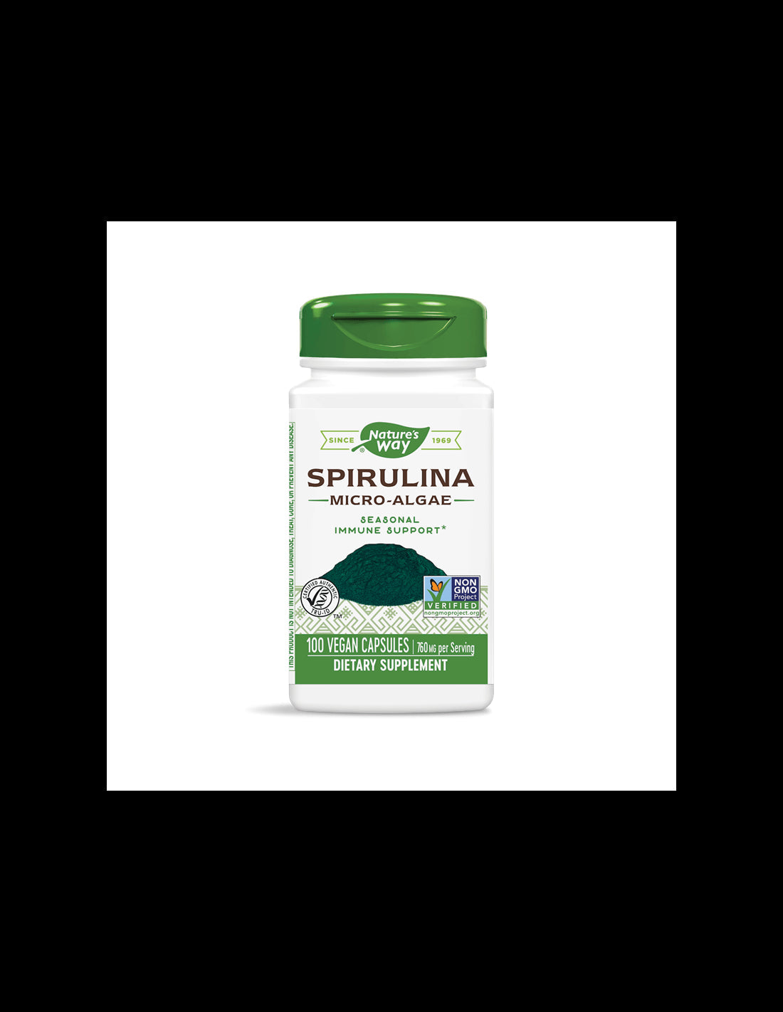 Spirulina 380 mg - 100 капсули - Feel You