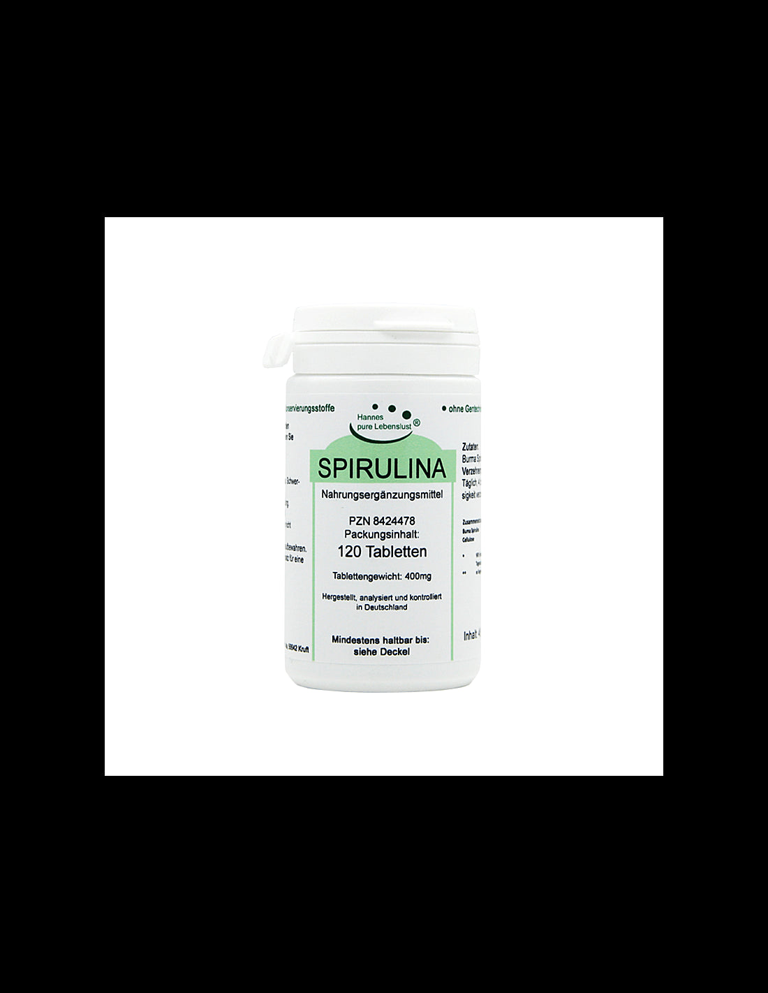 Spirulina - Спирулина, 120 таблетки El Compra - Feel You