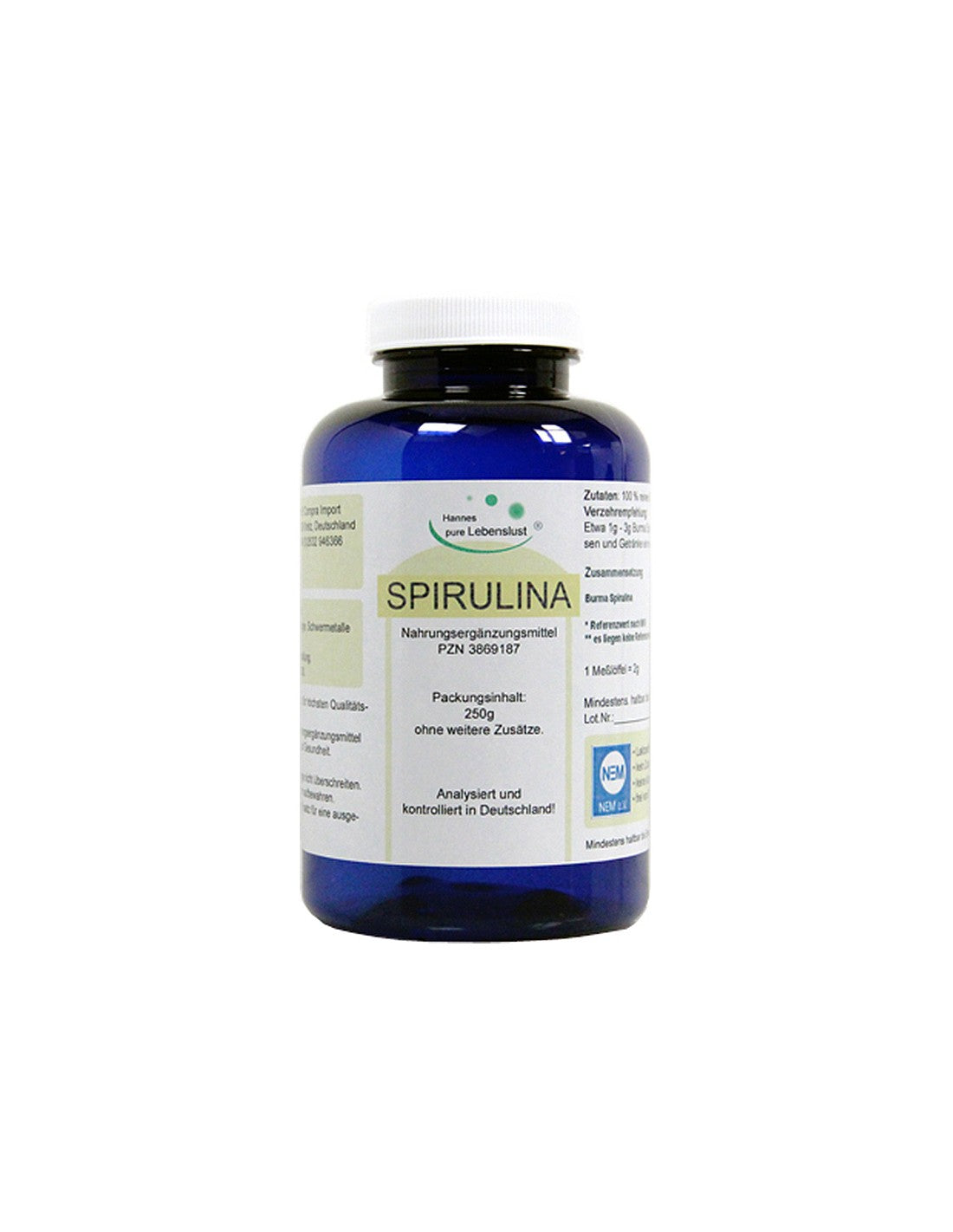 Spirulina - Спирулина, 250 g (прах) El Compra - Feel You