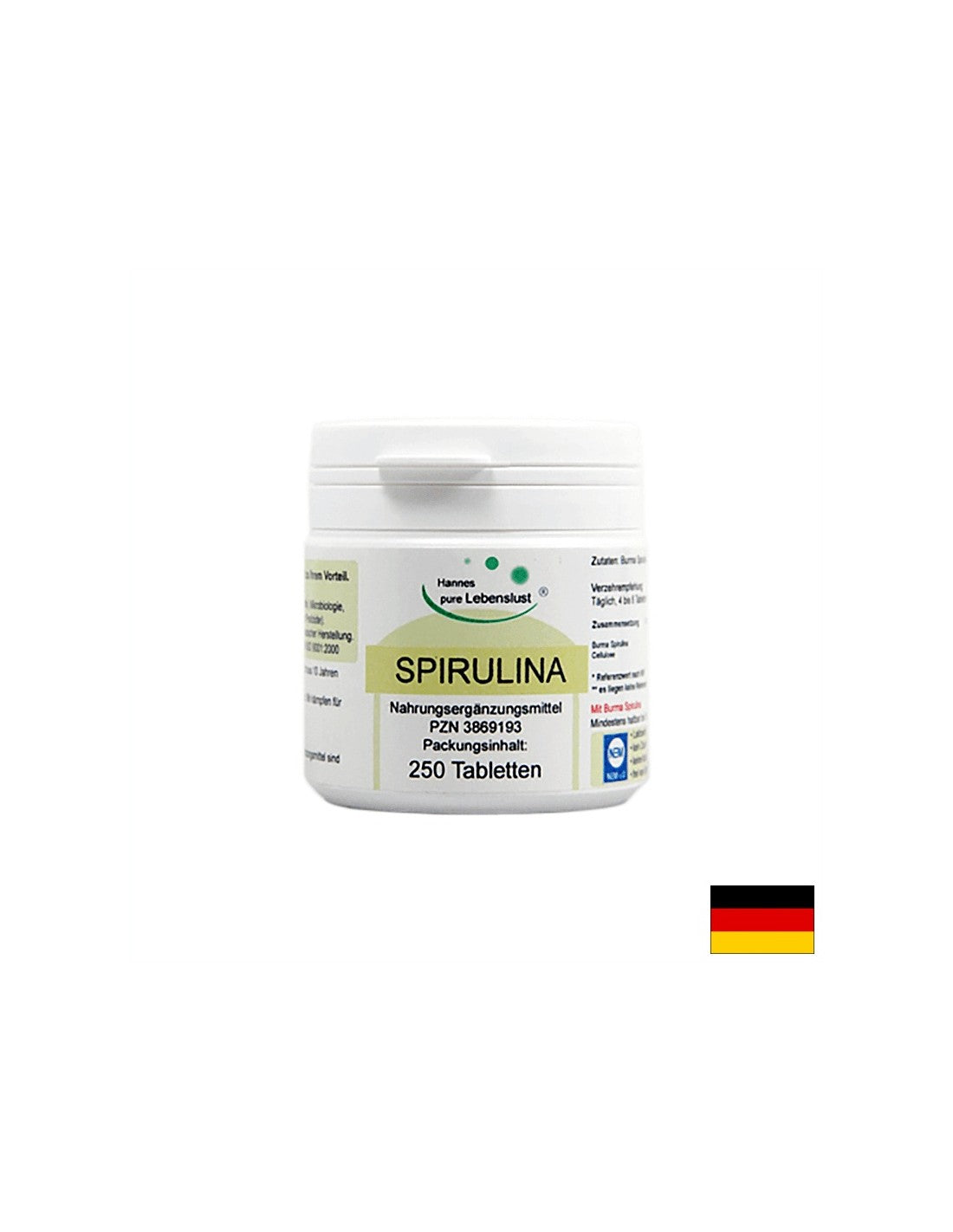 Spirulina - Spirulina, 250 tablets El Compra